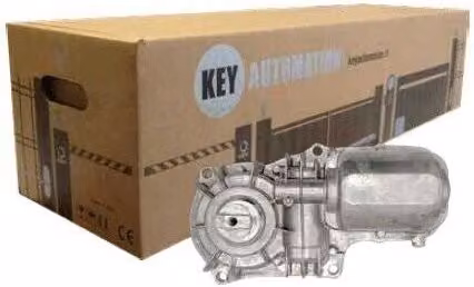 Kit per cancello a battente Key Automation Under Kit KUND2KS 230 VAC per anta da 3,5 m, nero e argento, interrato
