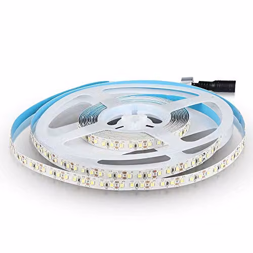 Strip LED Samsung SMD2835 12W/m 5m 120 LED/m 12V 6400K IP20 10mm