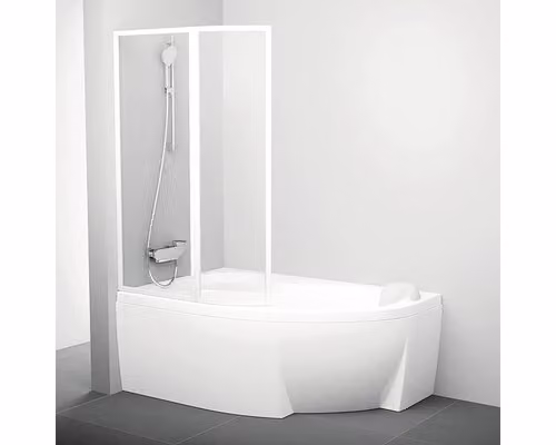 Schermo per vasca da bagno RAVAK Supernova VSK2 Rosa 160 L trasparente 76L90100Z1