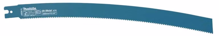 Lama per seghetto alternativo Makita 350/8Z in metallo duro (BiM) per acciaio/ghisa/acciaio inossidabile, confezione da 5 pezzi - E-26587