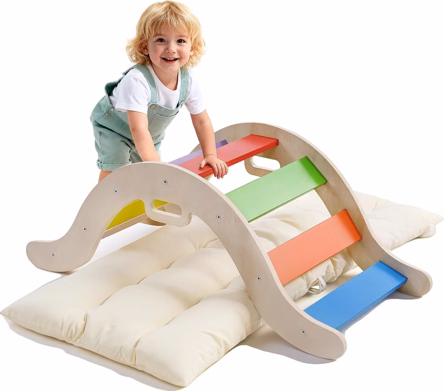 Struttura da gioco per bambini piccoli, design multifunzionale, costruzione sicura e stabile, modello 01
