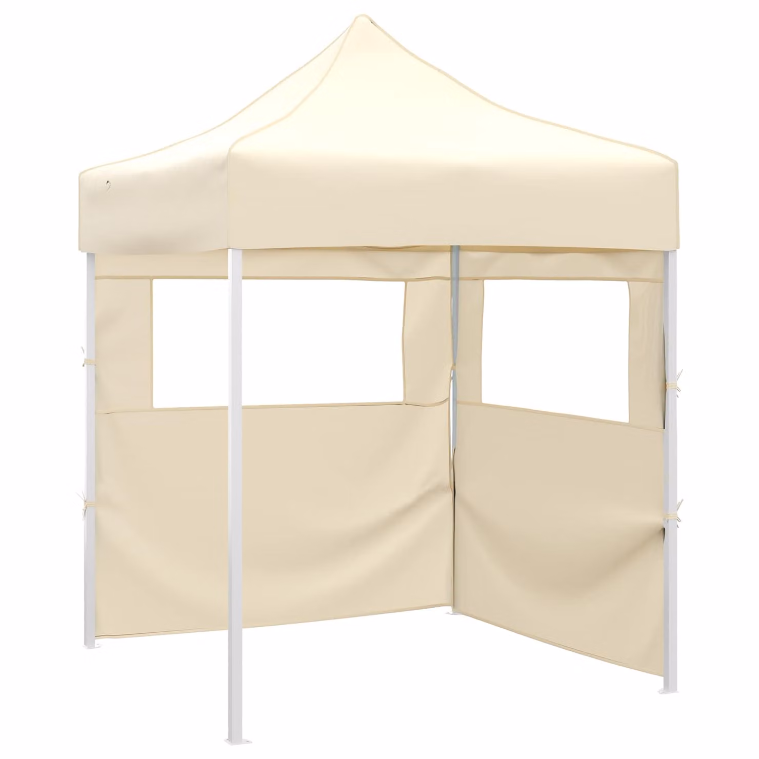 Tenda Party vidaXL in tessuto Oxford beige L 200 x P 200 x H 315 cm
