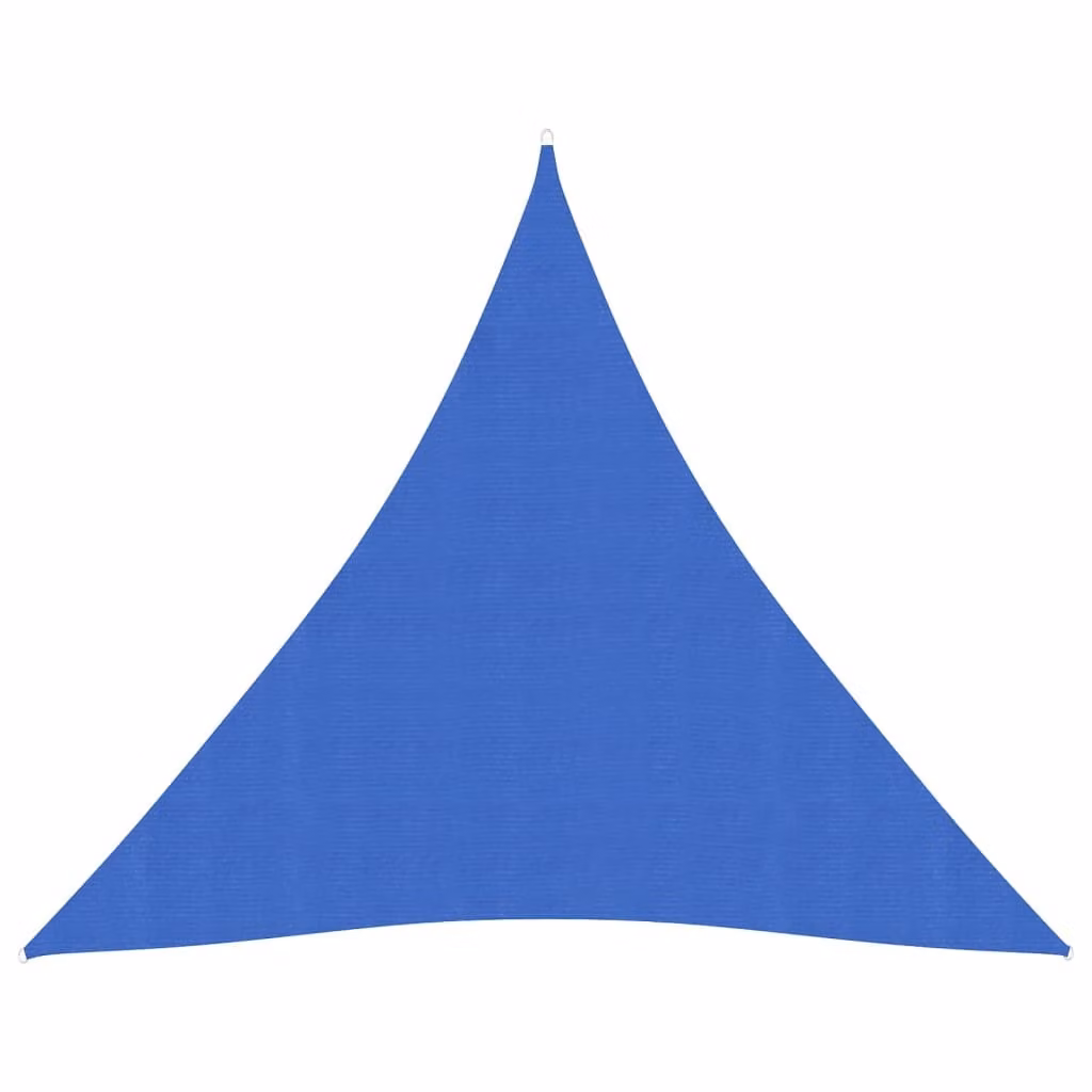 Tenda da sole Living Store, 160 g/m², colore blu, dimensioni 4x4x4 metri, realizzata in HDPE