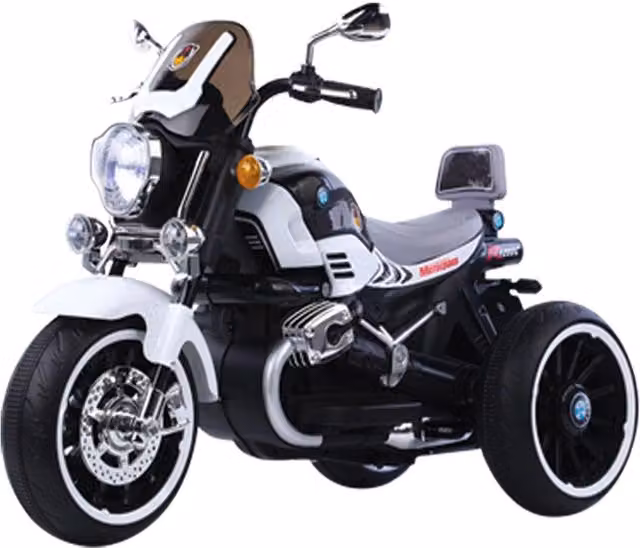 Moto Elettrica per Bambini Kidfun Melbourne 12V Bianca con Luci e Suoni – 1