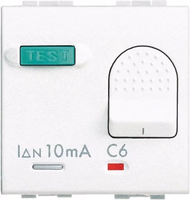 Interruttore differenziale Bticino Livinglight RCD salvavita automatico 16A bianco N4305/16