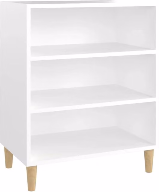 Buffet credenza cassettiera armadio mobile contenitore organizer per cucina soggiorno salotto 57 x 35 x 70 cm legno ingegnerizzato bianco 02_0030322
