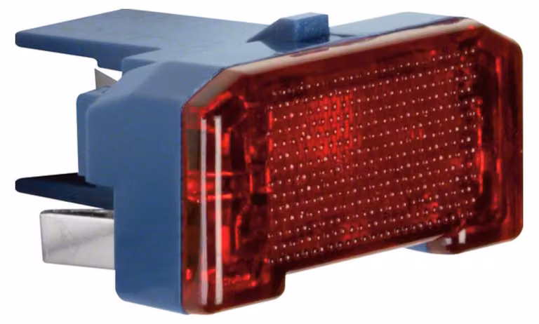Unità LED blu per interruttore/pulsante - Illuminazione di quadri elettrici 1687