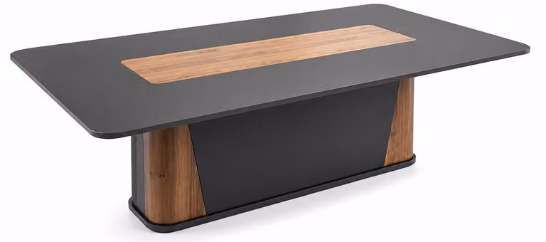 Elegane scrivania da ufficio, design raffinato, tavoli in legno, piano del tavolo di pregio