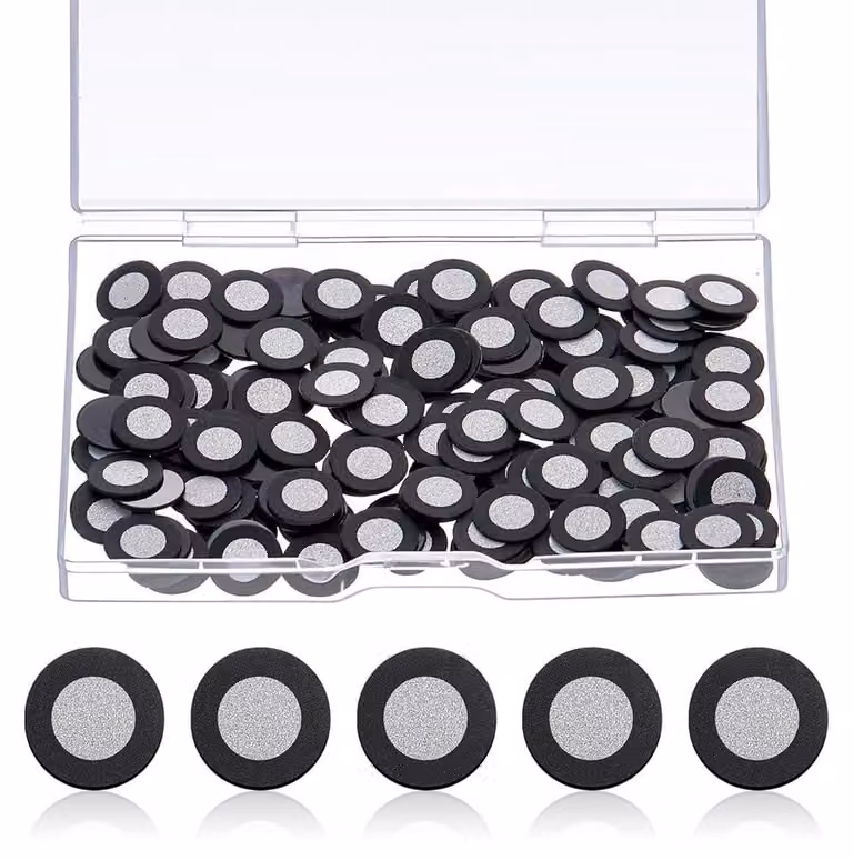 200 punti di tracciamento magnetici 3D per scanner, punti di riferimento riflettenti, diametro interno 6 mm, diametro esterno 10 mm
