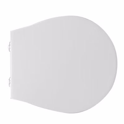 Copriwater compatibile per WC Azzurra vaso Vera 48 forma 2 Bianco