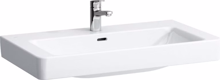 LAUFEN PRO S lavabo, 1 trou pour robinet, avec trop-plein, 850x460mm, H813965A001041, H813965A001041