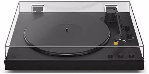 Giradischi Sony PS-LX5BT Wireless Bluetooth con trasmissione a cinghia, Nero