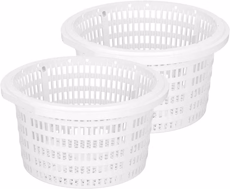 2 cestelli per skimmer di piscina - cestelli filtro multifunzionali - 18 x 19 x 10 cm