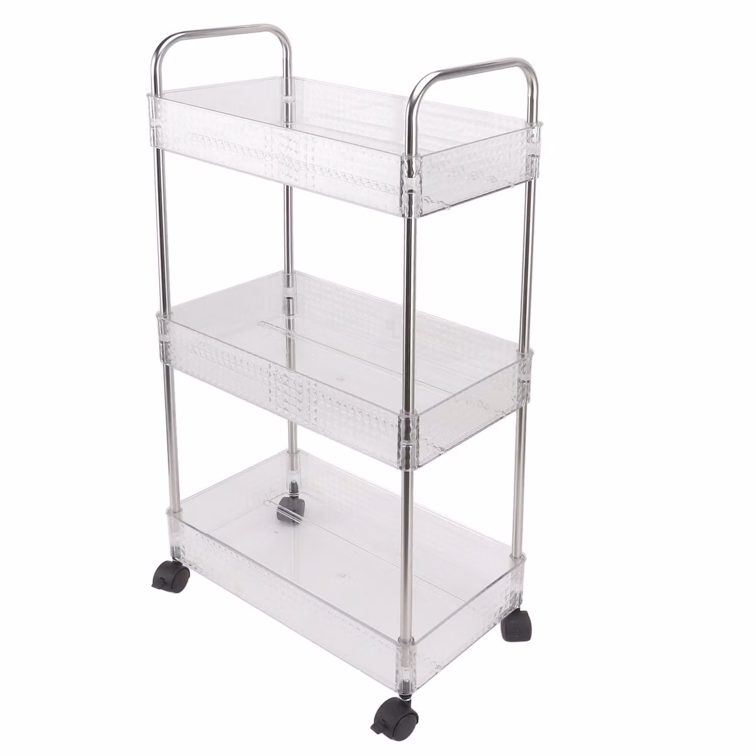 Scaffale da cucina, scaffali a 3 livelli, carrello portaoggetti a 3 livelli, carrello portaoggetti da cucina, scaffale portaoggetti da bagno, scaffali portaoggetti da cucina