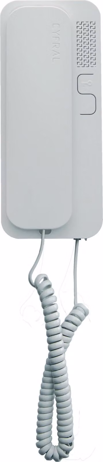 Citofono multifunzione per installazione a 2 fili SMART, CYFRAL, bianco