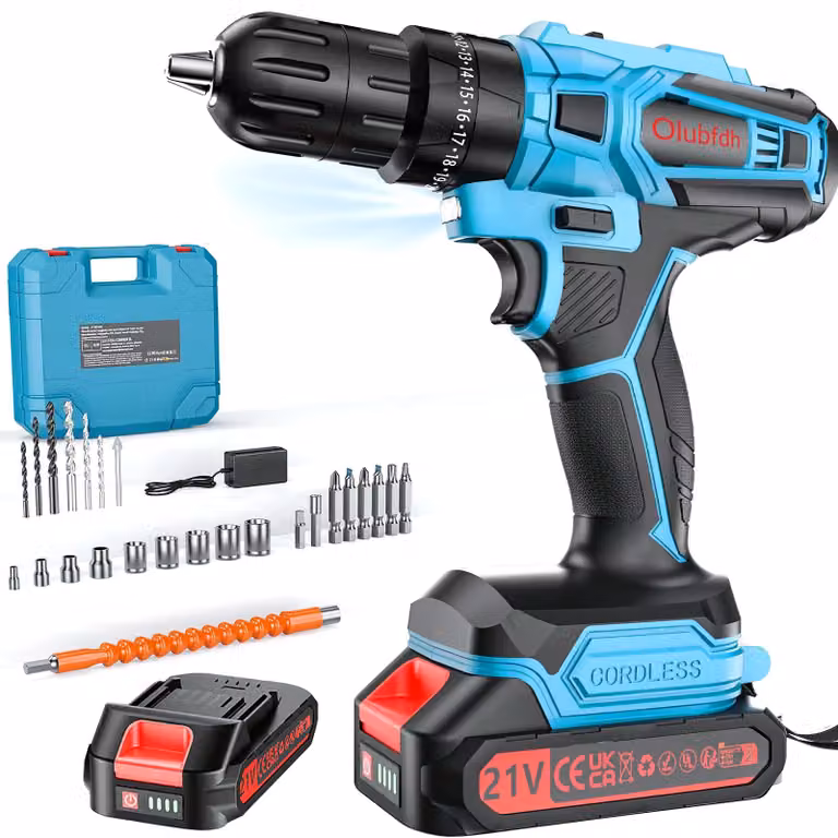 Avvitatore a batteria da 21V, con elevate prestazioni e funzionalità multifunzione
