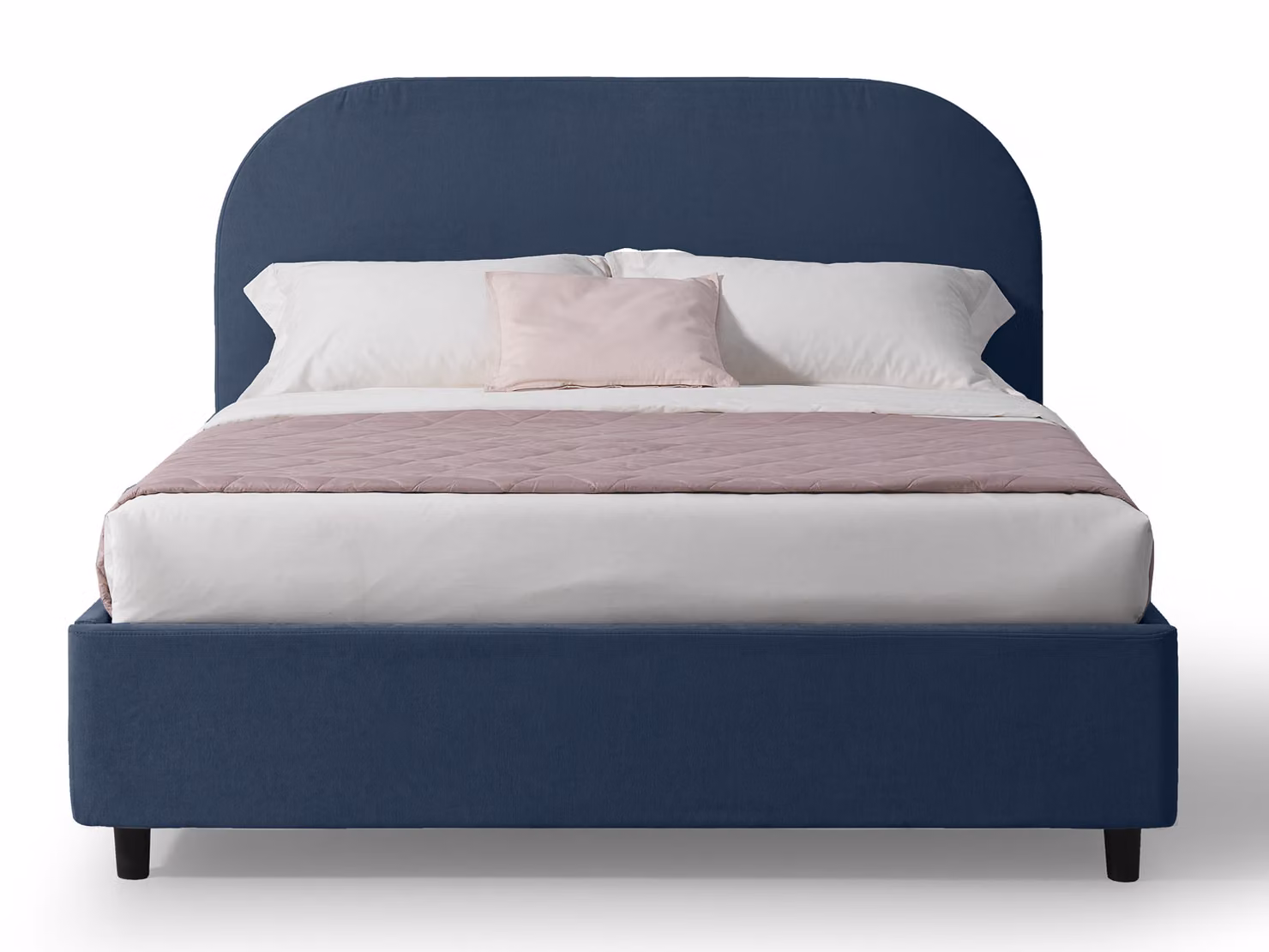 Letto Matrimoniale con Contenitore CADIZ Blu