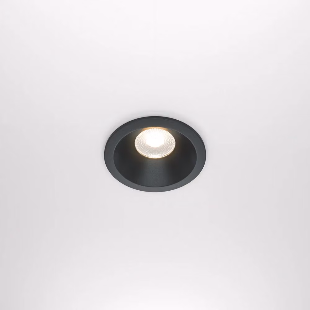 Maytoni Zoom faretto da incasso LED 12W 3000K IP65 dimmabile nero – 2