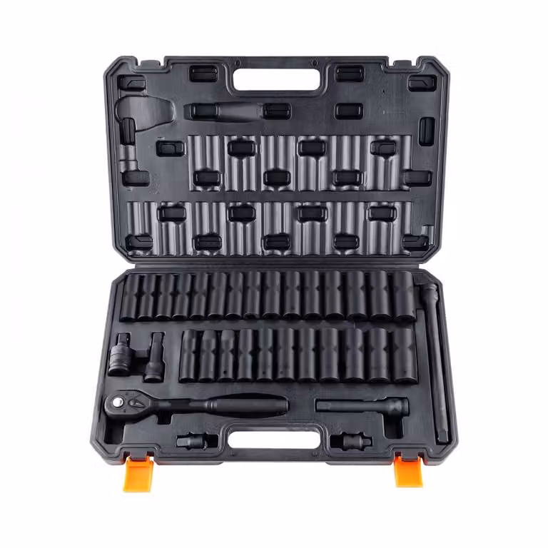 Set di avvitatori a impulsi, 33 pezzi - Guida da 1/2'' - Valigetta portautensili con cricchetto per bit