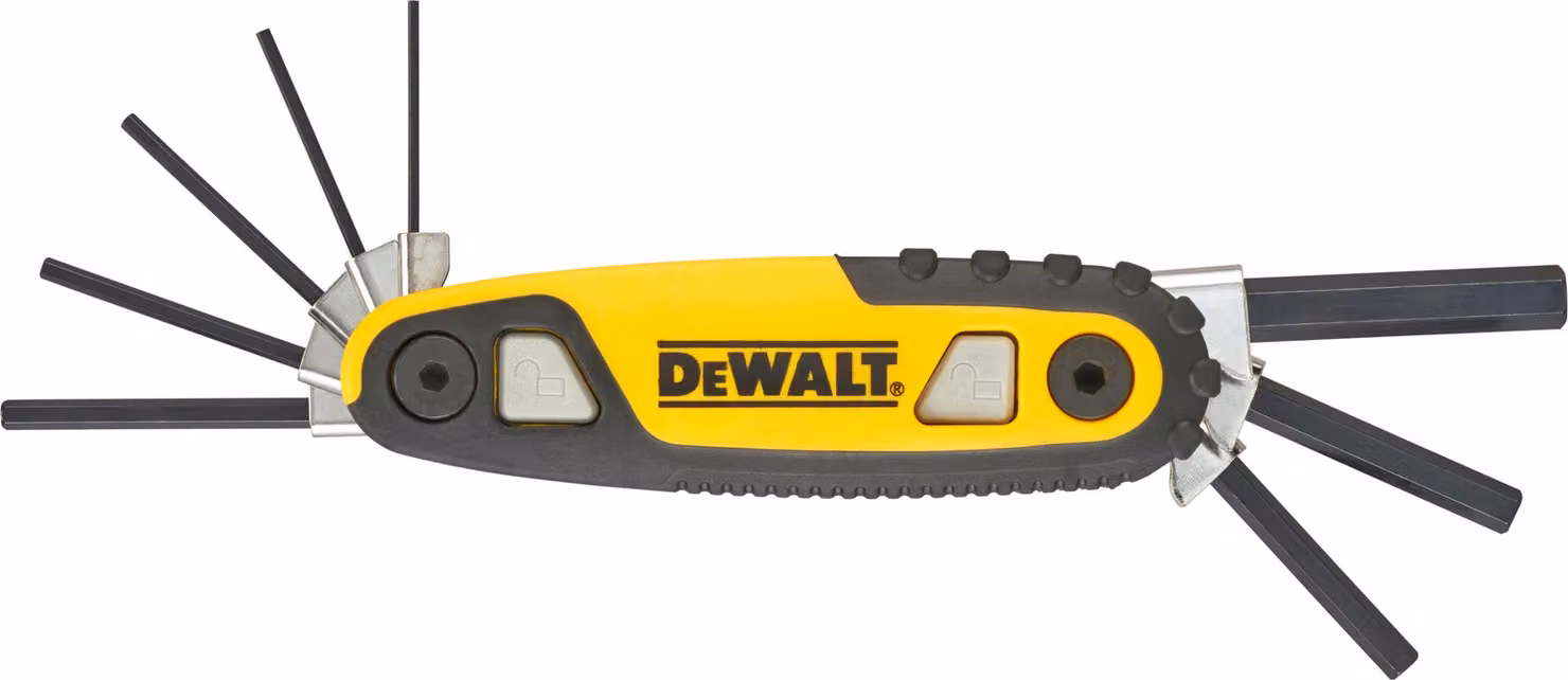 DEWALT Innen-Sechskantschl Taschen-Set 8-tlg