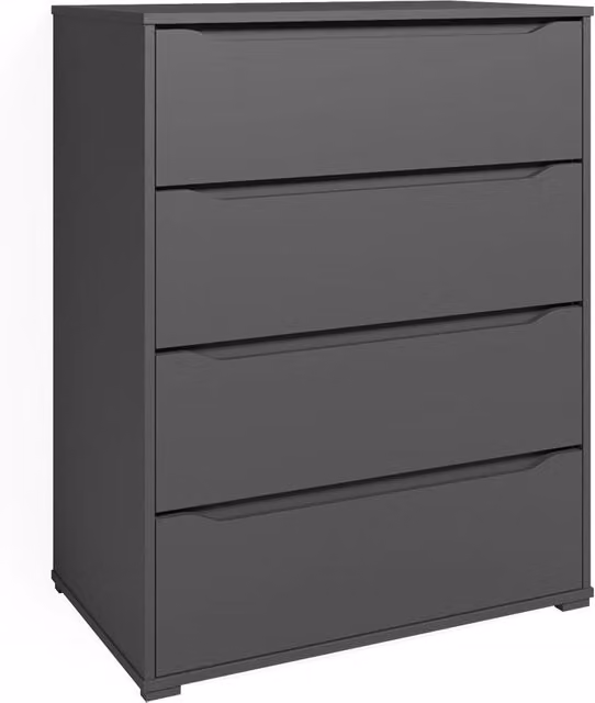 Credenza Ruben Vicco Antracite con 4 cassetti L: 101.6 cm, H: 80 cm, P: 48 cm – 1