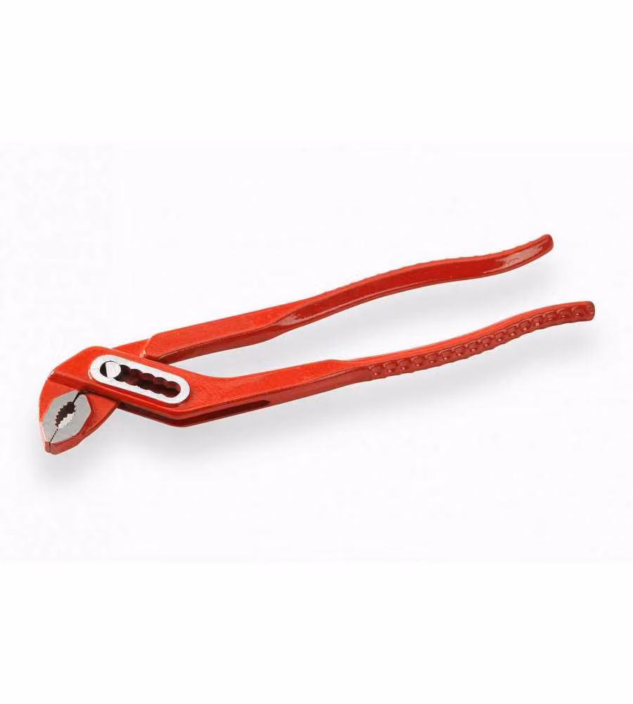 Pinza Poligrip 240 mm Autobloccante Regolabile Rosso Cerniera Chiusa