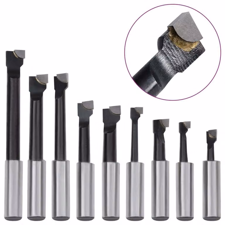 VIDAXL Bohrwerkzeug a 15 elementi con MT2-F1-12 Bohrkopf 50 mm