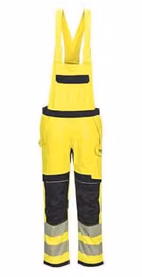 Abito con spalline Hv Modaflame Pw3 – Taglia XL – Giallo/Nero – Portwest