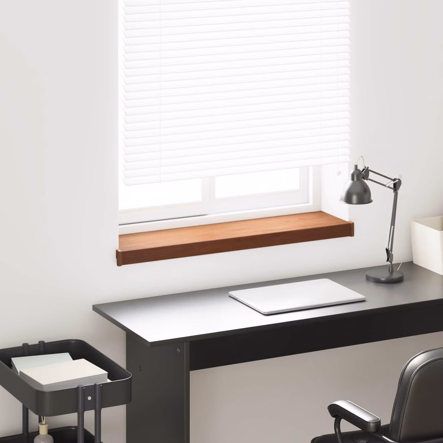 Soglia della Finestra Legno Marrone 80 x 25 x 4,5 cm PVC