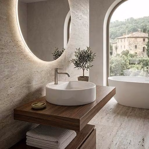 Lavabo appoggio LA29 bianco dm 49