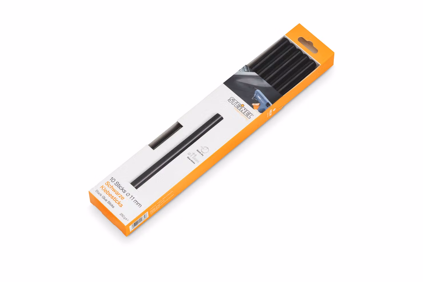 1x10 Steinel colla stick 11mm nero 250G