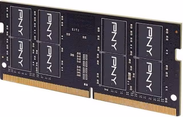 Memoria RAM PNY DDR4 32GB 3200 MHz SO-DIMM CL22 Nero