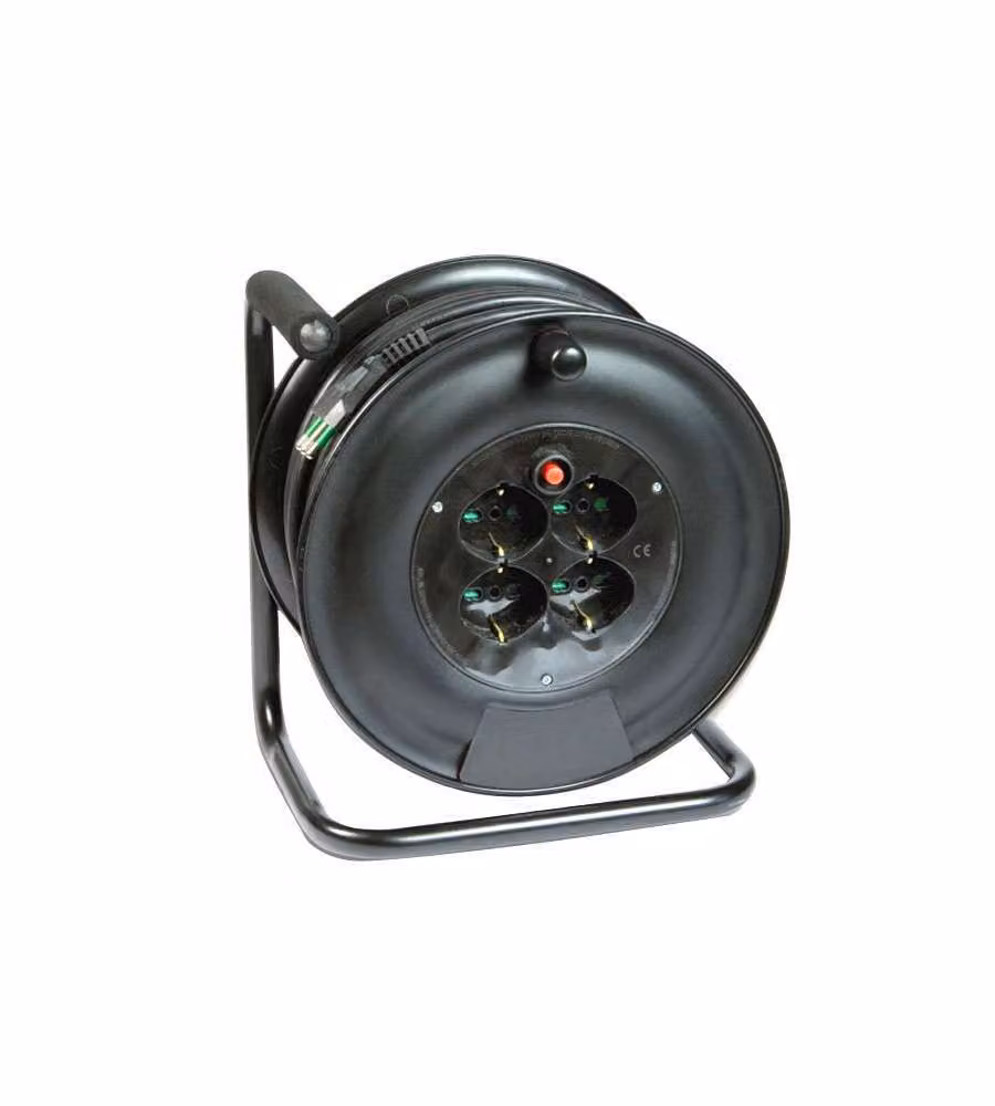 Avvolgicavo Fme M 50 3X1,5 4X2Pt+Sk Onda 14613 Nero