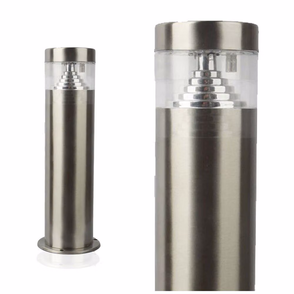Rabalux 7828 Lisbon lampada da terra per esterni, 7W, 4000K, 560lm, grigio-argento, rotonda, bianco neutro, moderna, ø75mm