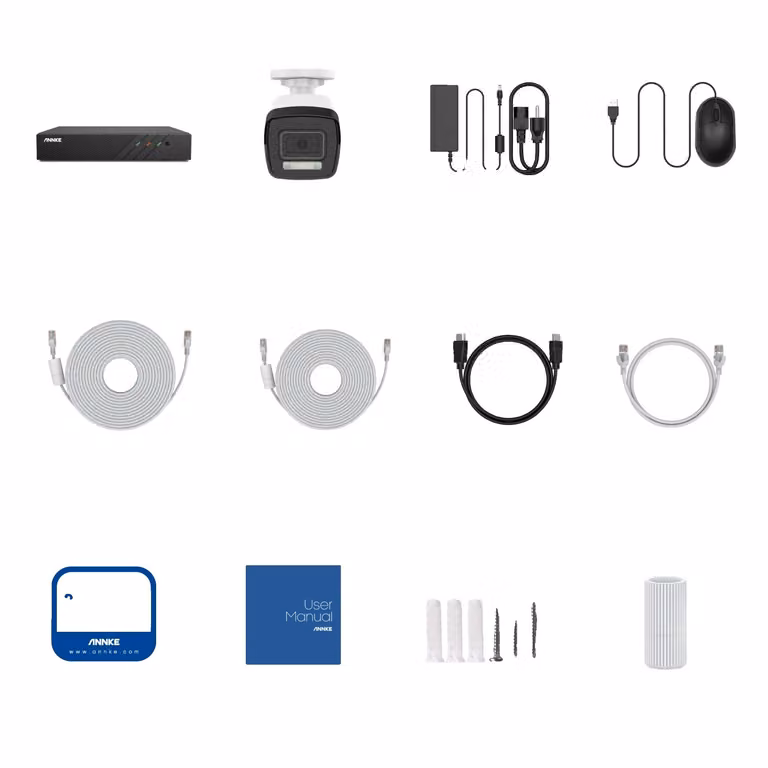 sistema di telecamere di sicurezza da 5MP, funzione intelligente a doppia luce, impermeabile IP67, rilevamento del movimento AI, con 4 telecamere, 4T