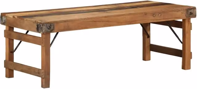 Tavolino da Salotto-Tavolino da soggiorno-Tavolo Marrone 110 x 55 x 40 cm