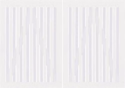 Plus Porta doppia Nagano 200 x 140 cm RAL 9010 Bianco
