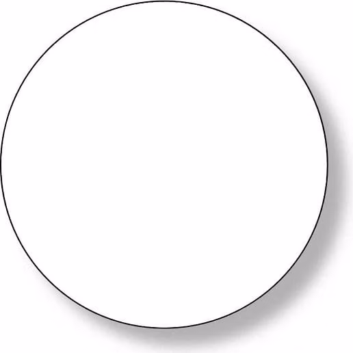 Liner bianco per piscina Ø 3,6 m x 1,1 m