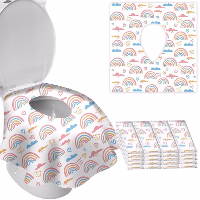 Copriwater usa e getta - Formato XL - Impermeabili e antiscivolo