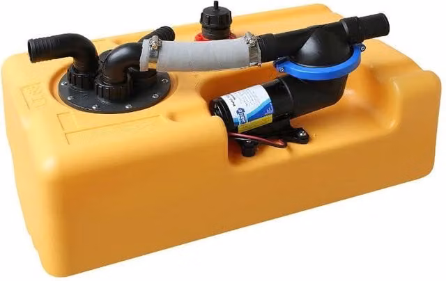 Serbatoio acque nere Ebricowill in plastica giallo da 35 l