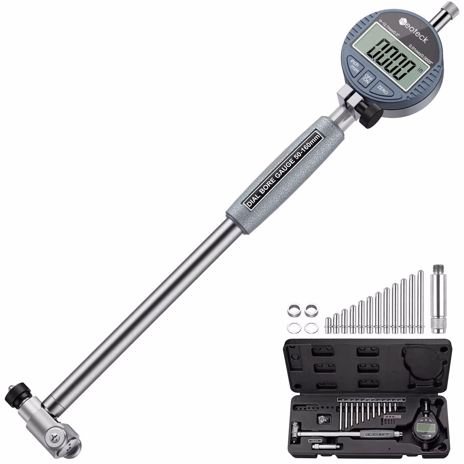 Solidchoice - Set di alesatori di precisione da 50-160 mm per misurazioni industriali