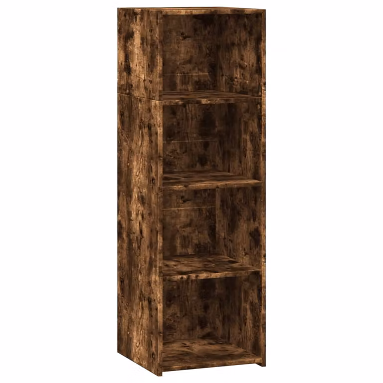 Credenza Rovere Fumo 40x41x124cm in Legno Multistrato