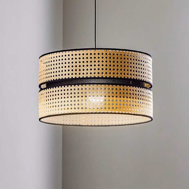 Lampada a sospensione Duo Duolla, dimmerabile, Legno chiaro, Soggiorno / Sala da pranzo, Legno, Campagna / Rustiche, Lampada a sospensione