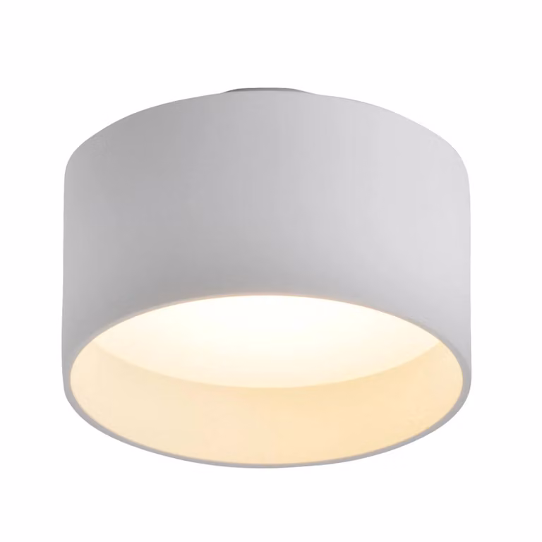 Näve Plafoniera a LED Trimes, dimmerabile, Bianco / Opale, Soggiorno / Sala da pranzo, Plastica, Plafoniera LED