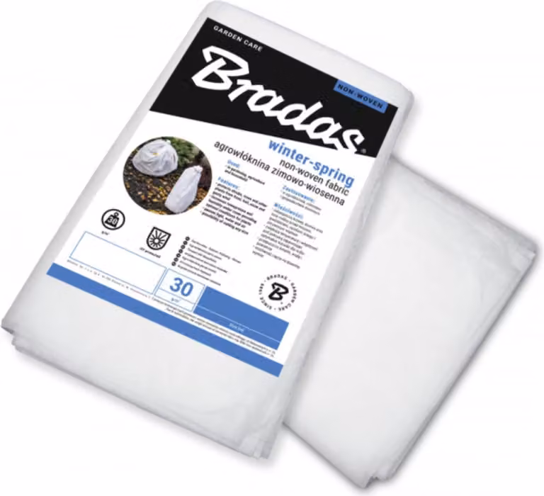 BRADAS Agrofibre 30g/m² bianco inverno-primavera, 5x3,2m BR-AWW3032005