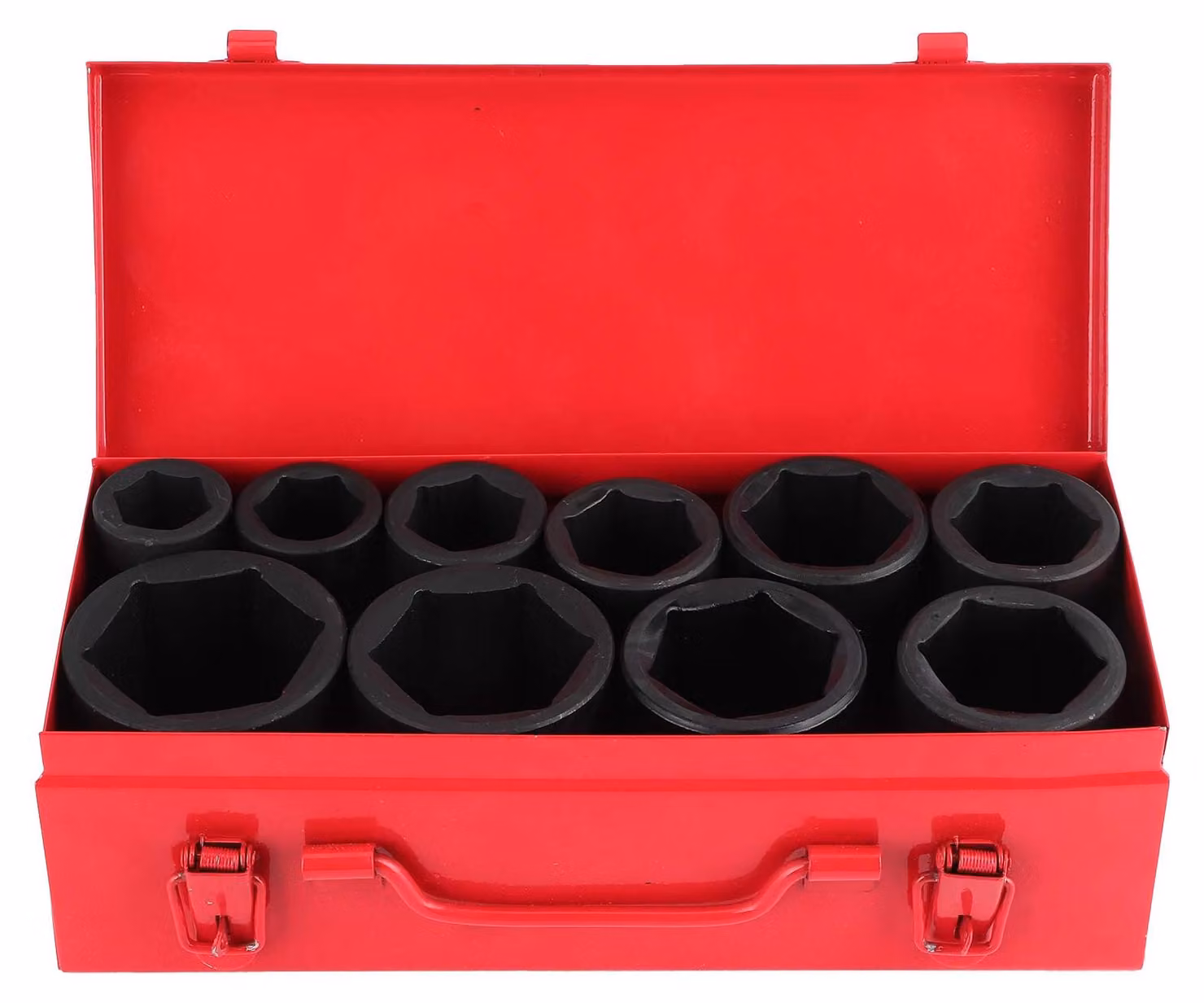 Set di bussole a impatto, 10 pezzi, attacco 3/4 di pollice, dimensioni da 22 a 50 mm, per chiavi a cricchetto ad alta coppia