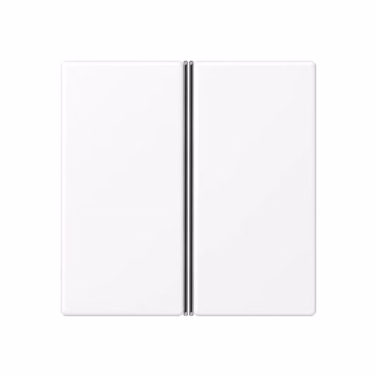 Tastiera Jung a 2 file, F40, Serie A, bianco neve opaco A402TSAWWM