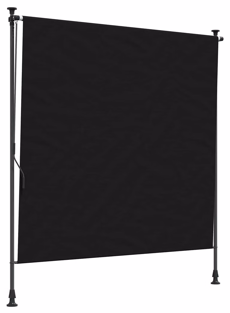Tenda a Rullo Esterna Nero 150 x 270 cm