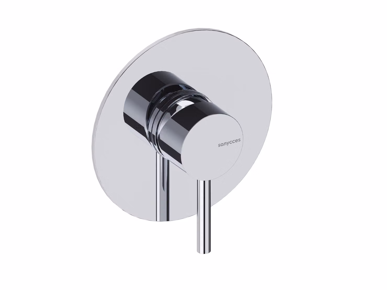 SANYCCES LOOP ColdOpen Miscelatore doccia da incasso con corpo da incasso, cromato