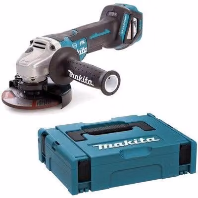 Smerigliatrice angolare a batteria Makita Volt DGA513ZJ con disco da 125 mm solo corpo